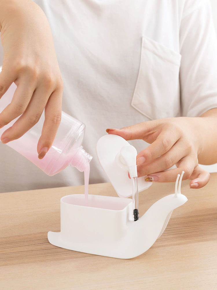 Snail-Shaped Liquid Dispenser Bottles (Set of 3)